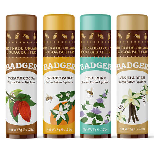 美国草本润唇膏Badger滋润修护