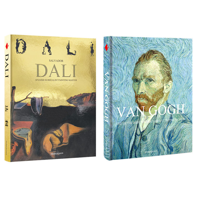 VANGOGH梵高+DALI達利畫冊套裝大開本港台進口原版繁體中文星空向日葵杏花繪畫原稿至愛梵高日出睡蓮油畫臨摹藝術書籍珍藏送禮版在類目 書籍/雜誌/報紙, 進口原版書(含港臺), 藝術類原版書中 - 來自Buy2taobao.com提供專業的淘寶代購服務