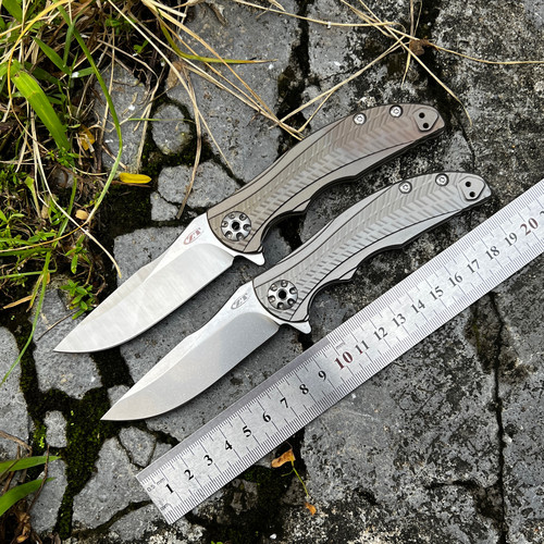 ZT0609钛合金零误差折叠水果刀