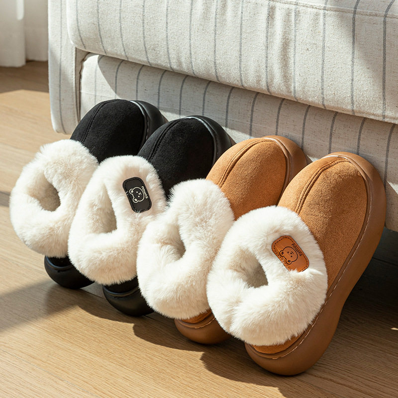 冬季棉鞋女款全包跟2025新款毛绒高颜值加绒保暖居家外穿防滑防寒,女鞋,棉鞋,淘宝优惠券,粉丝福利购,淘宝优惠卷