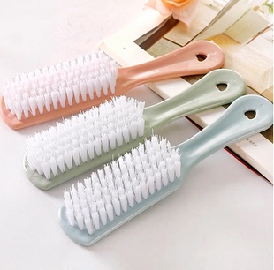 家用洗衣刷子宿舍神器工具软毛鞋手柄扫床服不伤硬双面清洁多功能