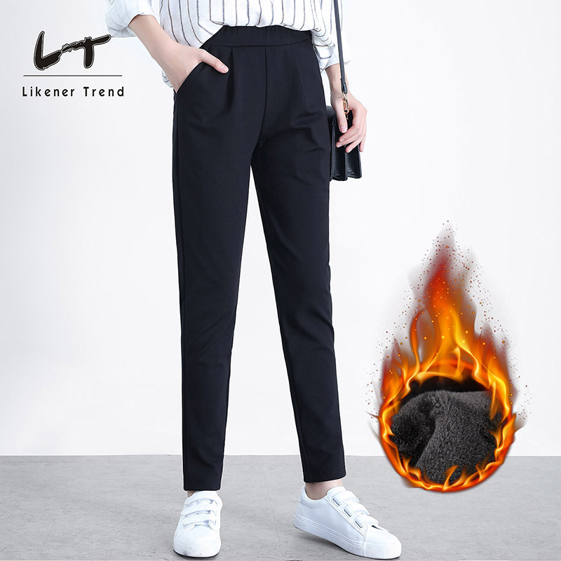 LT高腰九分/长裤常规/加绒