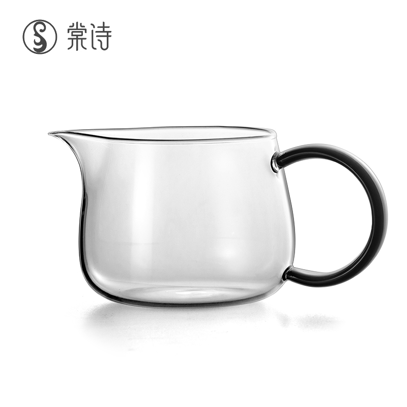 棠诗高硼硅耐热玻璃300ml公杯