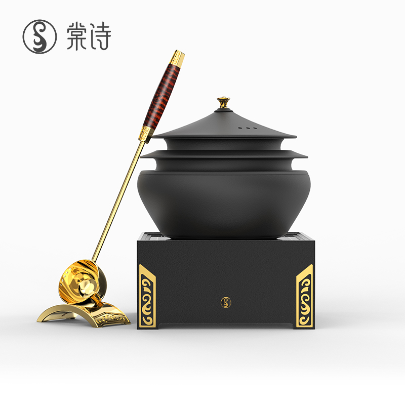 棠诗火山石材质办公室家用