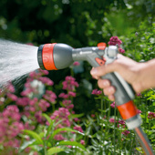 德国进口嘉丁拿别墅园林浇水喷水枪四模式 园艺洒水浇花水枪送接头