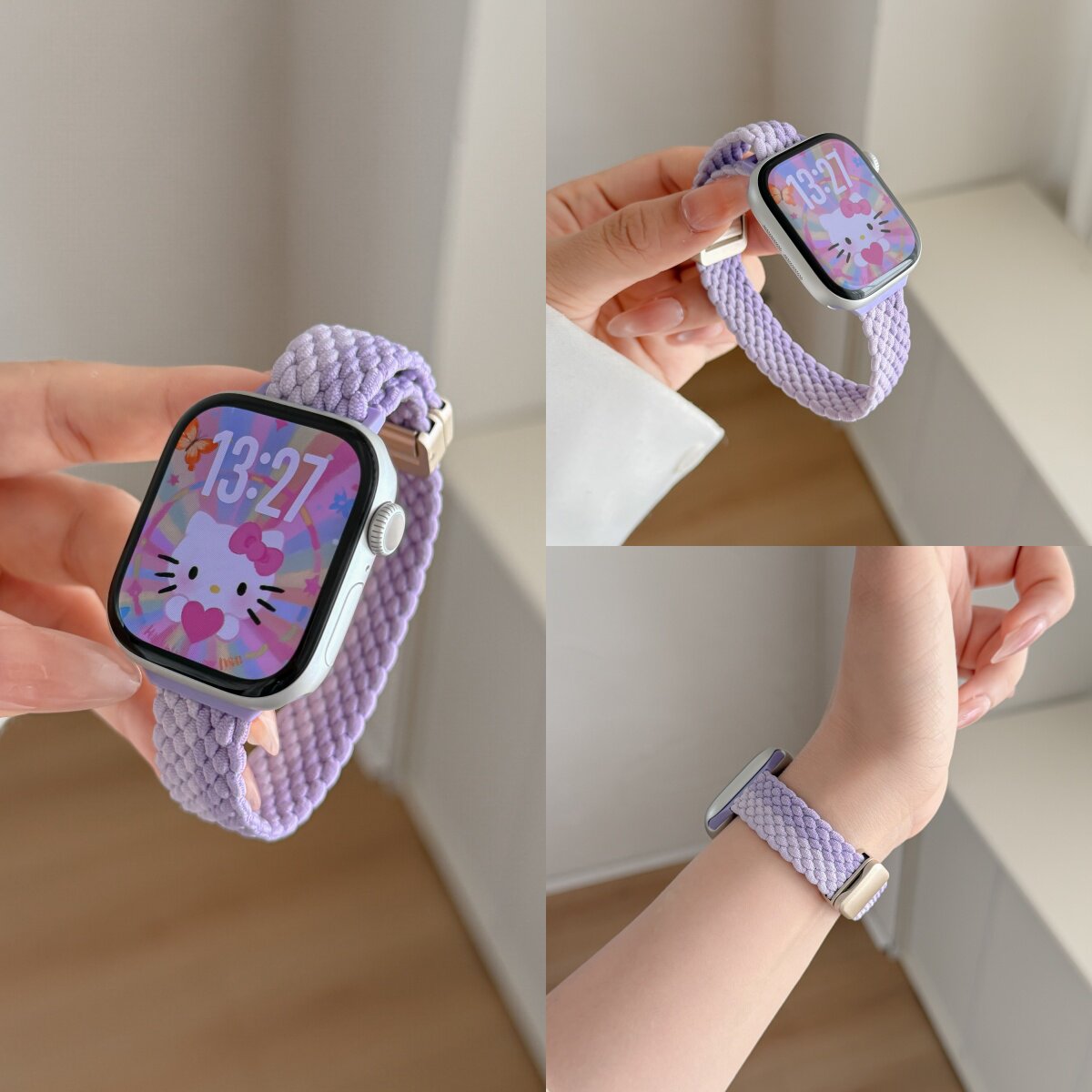 iWatch11磁吸编织腕带图片