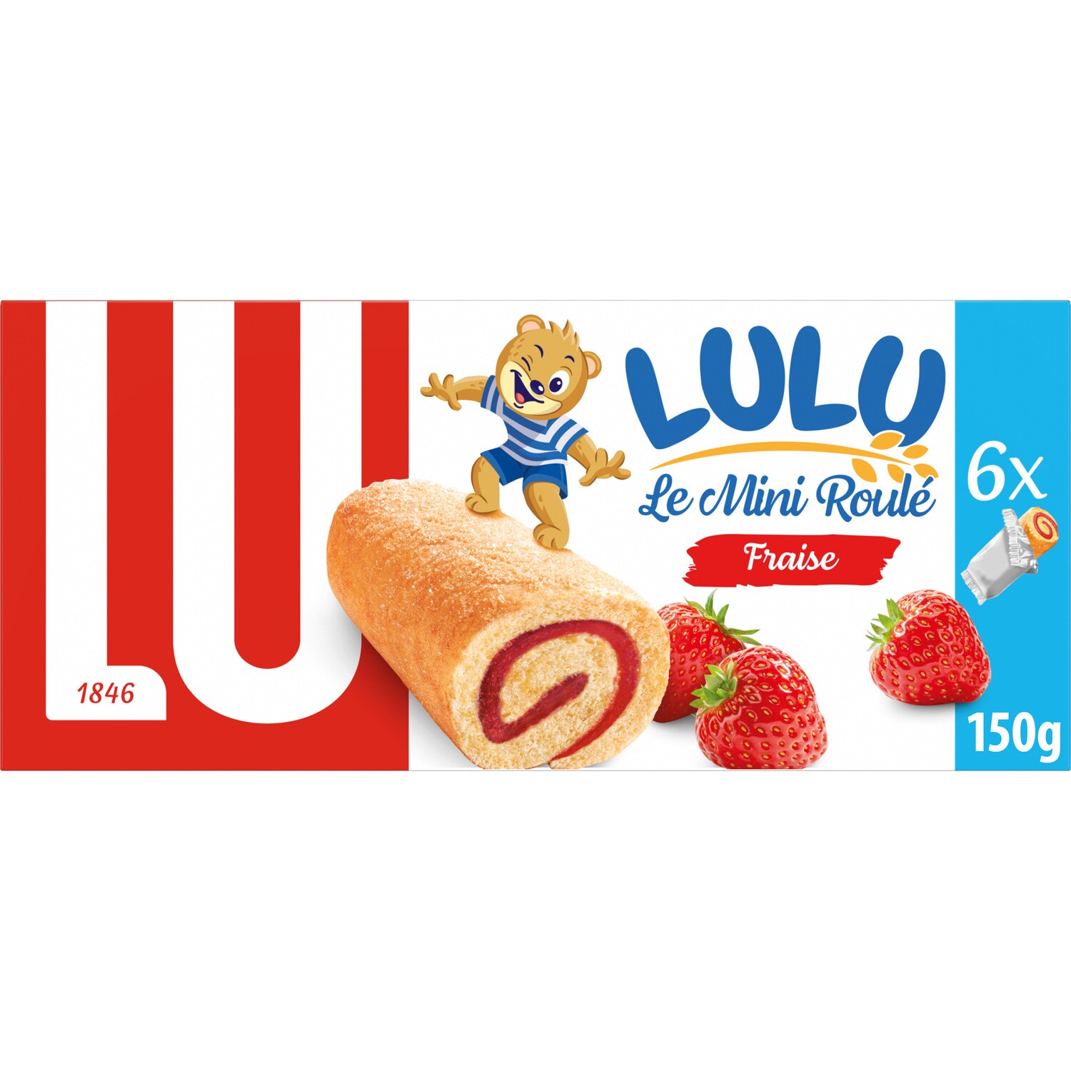 LULU草莓覆盆子软蛋糕