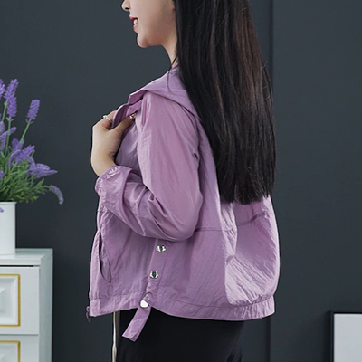 小个子防晒薄款短外套女夏季