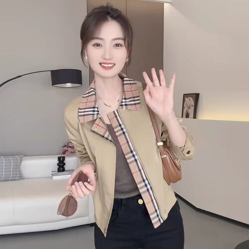 高级感洋气百搭小个子短外套夹克
