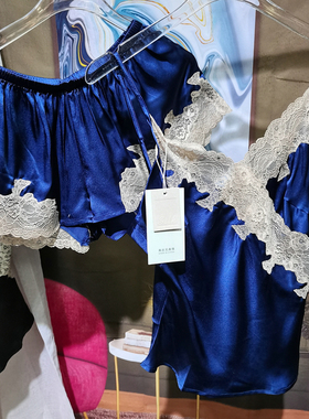 又过一次吊带加短裤炎热的夏天真丝睡衣套装内搭背心女内衣两件套