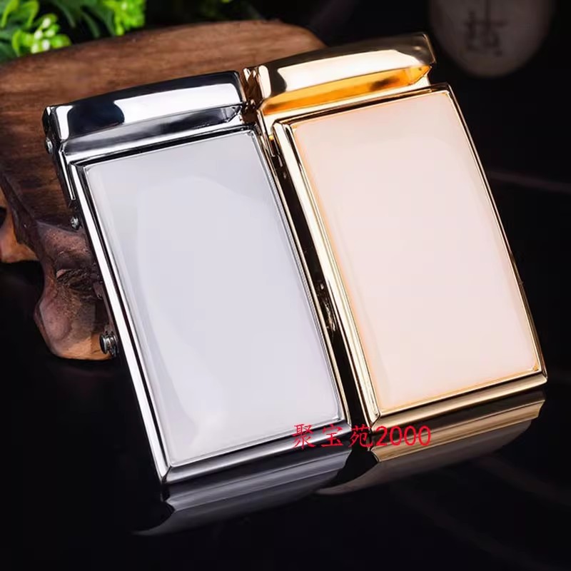 白玉原石腰扣籽料男士皮带扣男款玉石腰带扣天然新疆和田玉皮带扣