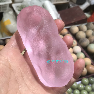 宇宙矿物高频磨砂原石观赏石把玩件许愿幸运石盘玩捷克陨石手把件