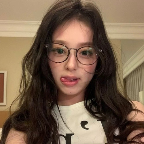 露露女玳瑁色时尚复古豹纹眼镜