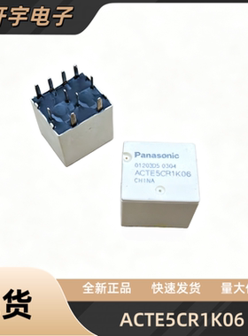 松下 ACTE5CR1K06 汽车电脑板车载继电器 10脚 全新现货直插