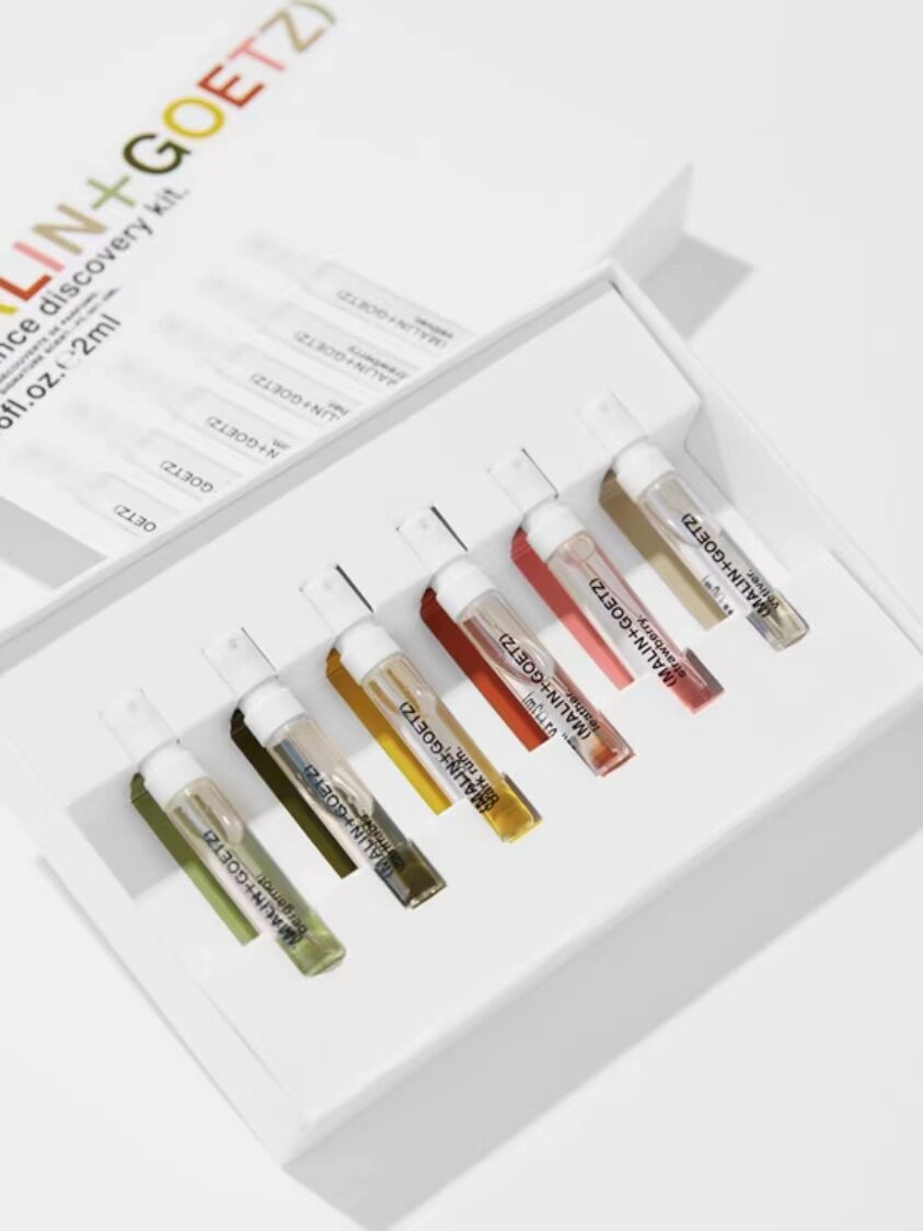 malin goetz马林狗子香水套装2ml*6慵懒木质香皮革香朗姆香草根