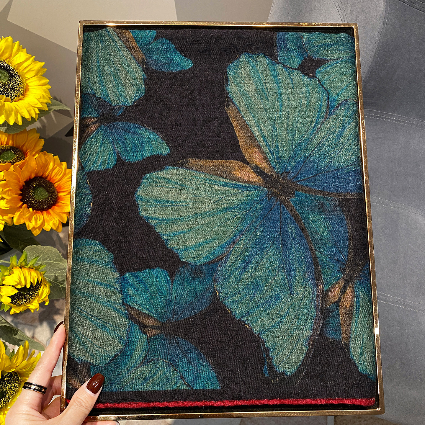 【青蓝蝶梦】双面桑蚕丝羊毛围巾秋冬高端送礼保暖方巾丝毛披肩女,服饰配件/皮带/帽子/围巾,围巾/丝巾/披肩,淘宝优惠券,粉丝福利购,淘宝优惠卷