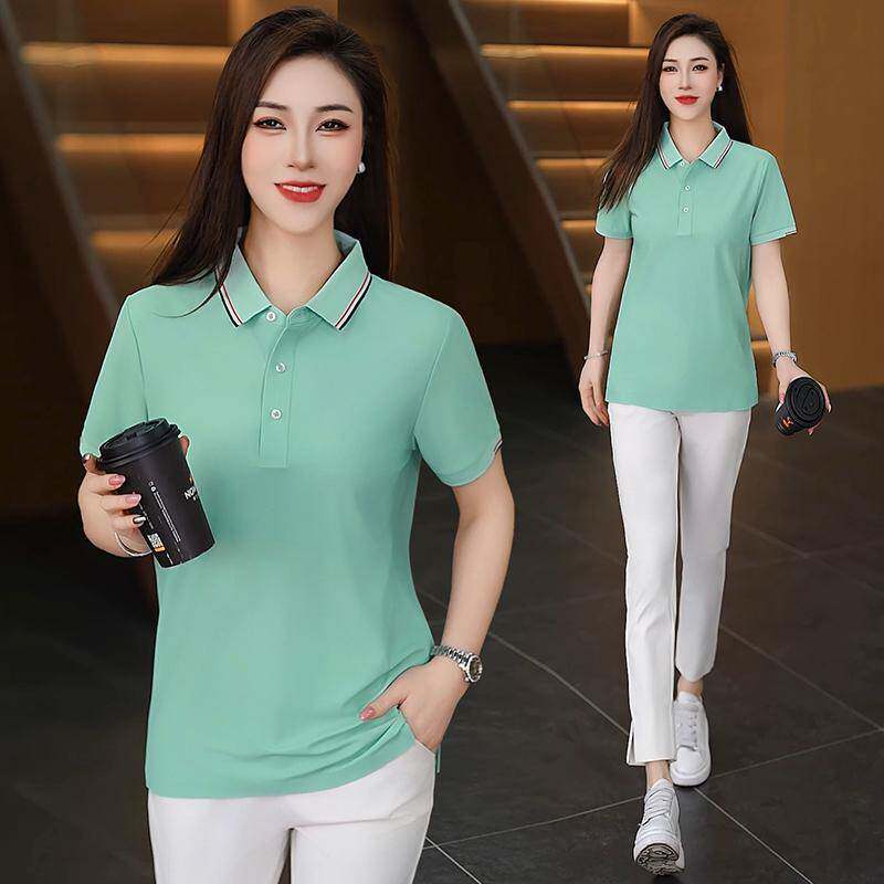 专柜品牌新款冰丝短袖T恤女2026夏季薄款宽松显瘦韩版百搭洋气半