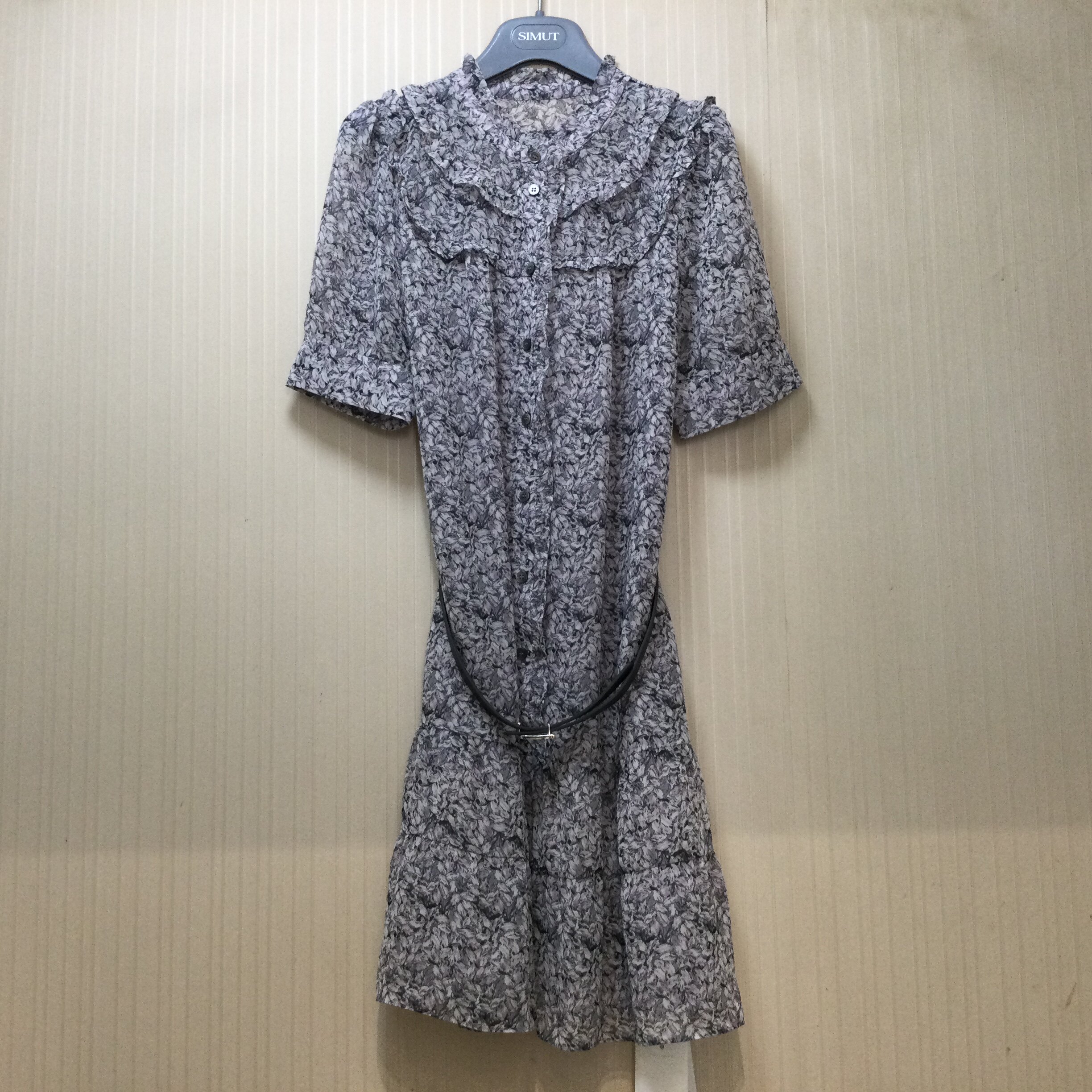 思慕缇专柜正品2025夏装新款时尚百搭显瘦连衣裙SK008521-M4吊800