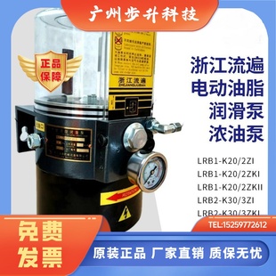2ZKI 浙江流遍润滑泵LRB1 K30 3ZI浓油泵LRB2 冲床电动黄油泵 K20