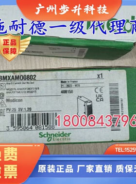 BMXAMO0802施耐德原装进口模拟量模块BMXAM00802 BMXAMM0600