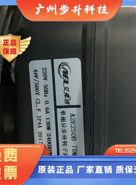 A2E250B-7DM-AE00 220V0.6A130W2400RPM原装艾弗洛进口变频器风机