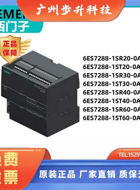 200smart模块西门子PLC6ES7288-1ST20 SR20 CR40 ST30 1SR60-0AA1