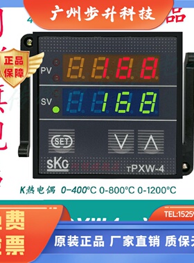 SKG TPXW4  温控器 原装品  温控仪表 温控器 导轨 安装 8-11针