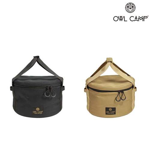 OWL CAMP官方户外野营锅具收纳袋手提大容量防水手拎包炊具保护袋
