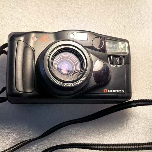 CHINON Auto 6001，启能变焦胶片相机，38-90mm自动变焦镜头