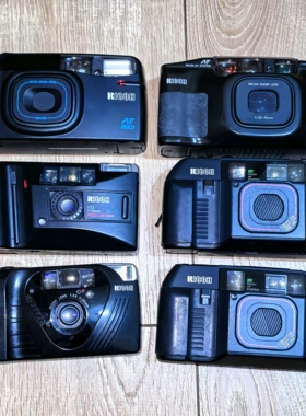 处理理光RICOH傻瓜胶卷相机，RZ-750，780，AF-100，TF-500，FF9D