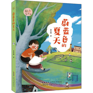 蔚蓝色的夏天 李学斌编著励志少年派儿童文学书籍安徽少年儿童出版社