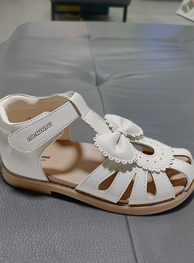 江博士专柜2024夏款女童包头凉鞋女孩子全接触公主机能鞋S1001050