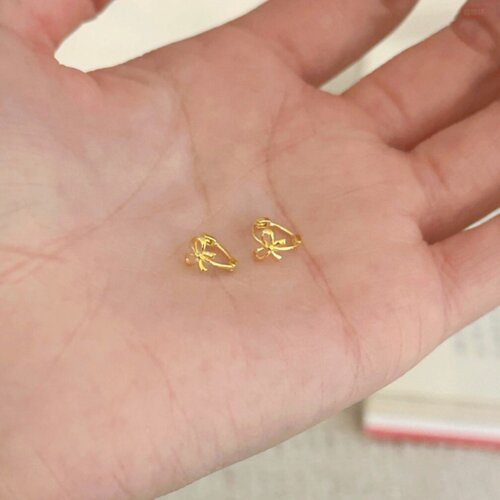 睡觉不用摘的mini小巧耳钉925银