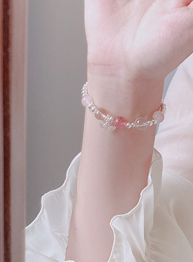 桃花转运珠小众纯银原创少女心