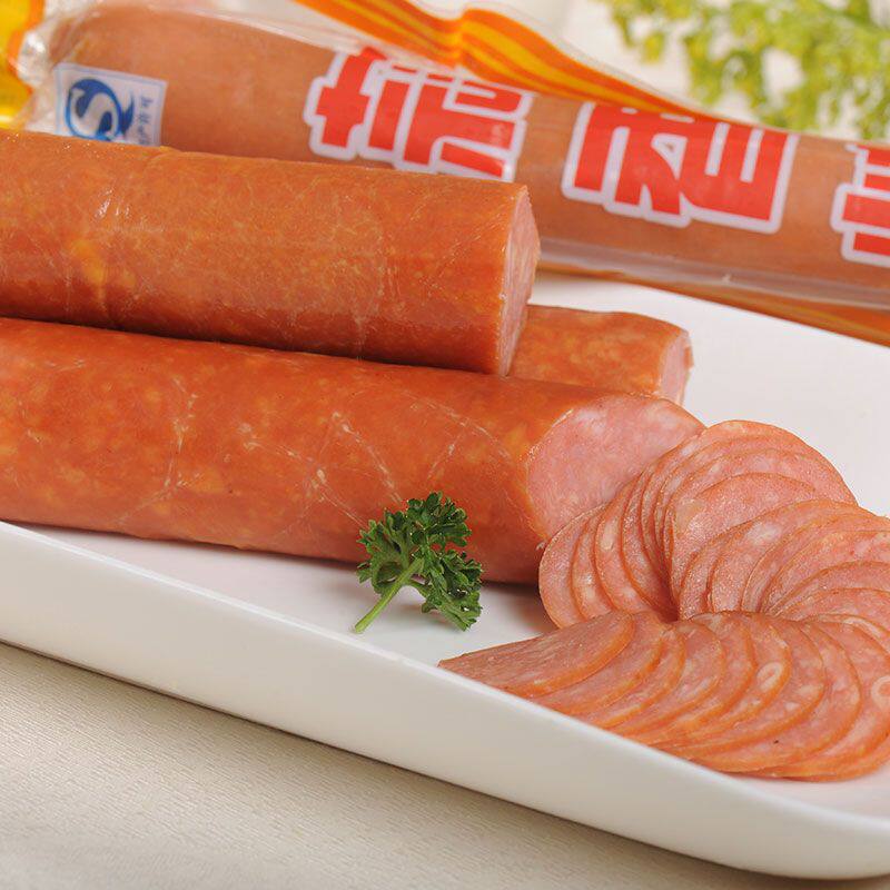 喜旺蒜香烤肠220克*10袋蒜味肠