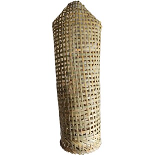 竹编织塘鲺鱼笼传统手工自制鱼篓农家乐装饰装饰灯罩黑鱼塘角鱼笼