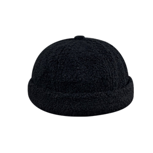 地主帽男秋冬痞子帽子瓜皮帽冷帽寸头帽女潮泰迪毛无沿冬季雅痞帽