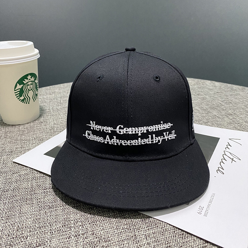 平沿帽男秋天韩版ins潮牌男士帽子嘻哈帽秋季平檐帽女防晒遮阳帽