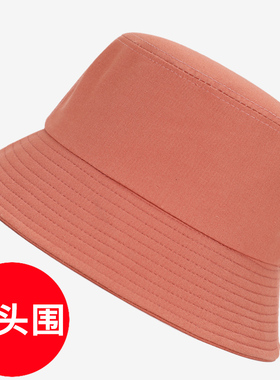 渔夫帽小头围女秋天小号s小码xs小头50cm52cm54cm秋季的遮阳帽子