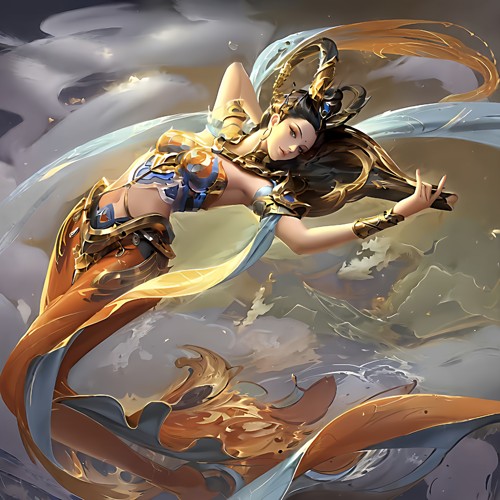 漫秀征集王-者杨玉环飞天cos服