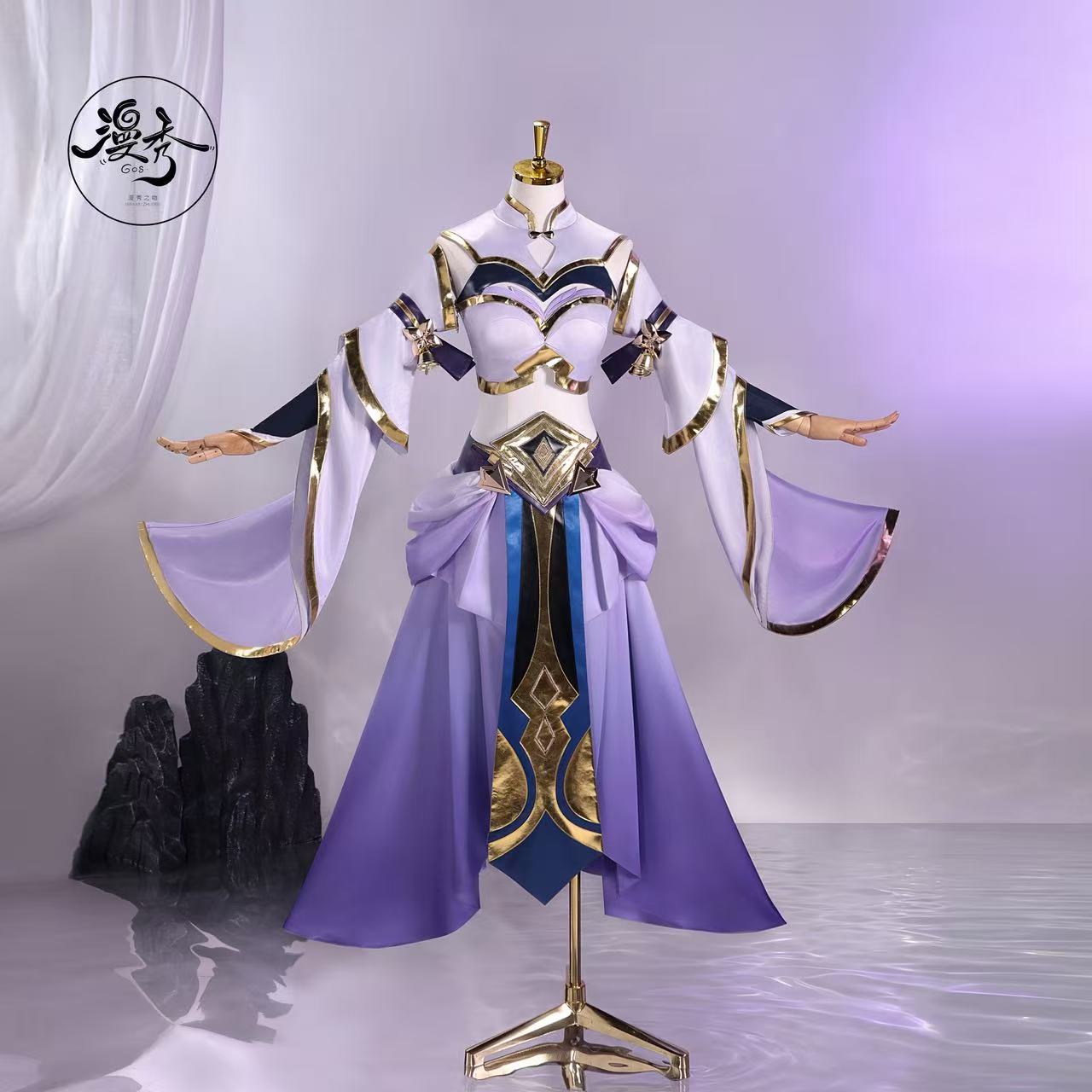 漫秀王者荣耀露娜紫霞仙子cos服图片
