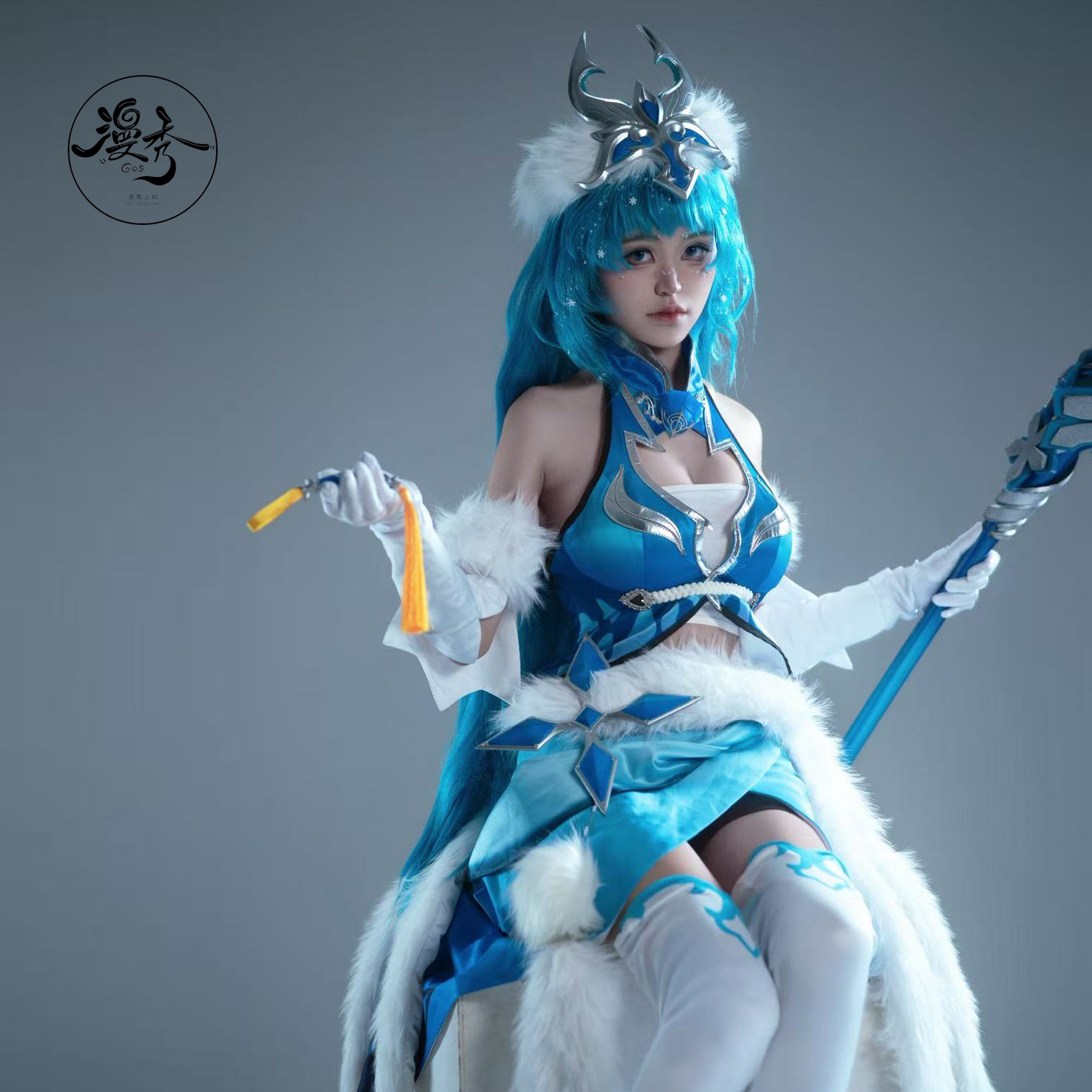 漫秀王昭君原皮cos服王昭君旧版图片
