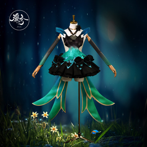 漫秀王者异色花间舞cos服女全套