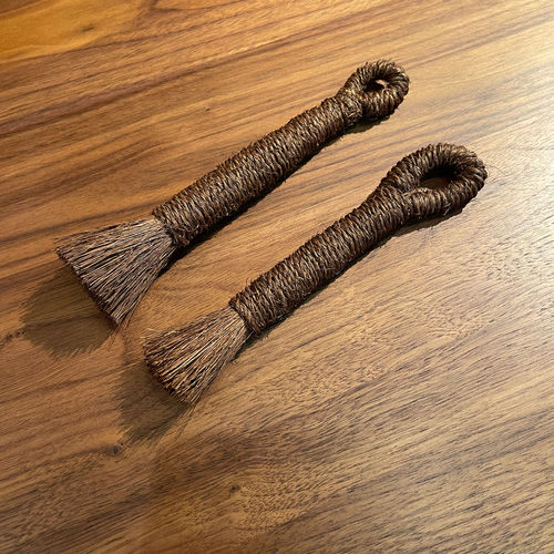 硬毛棕丝纯手工茶扫把佛龛刷子