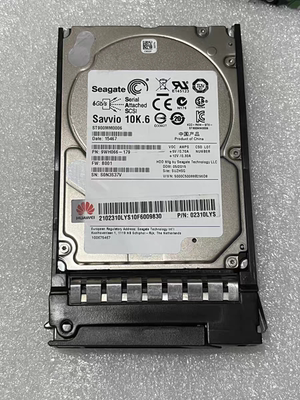 华为02310LYS 900G 10K SAS 6Gb 2.5寸 RH2285 RH2288 V2硬盘