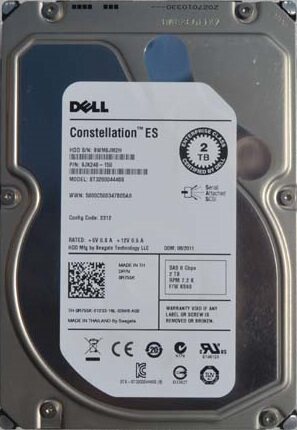 DELL 2T SAS硬盘3.5寸 希捷ST2000NM0001 645SS 2TB服务器 非SATA