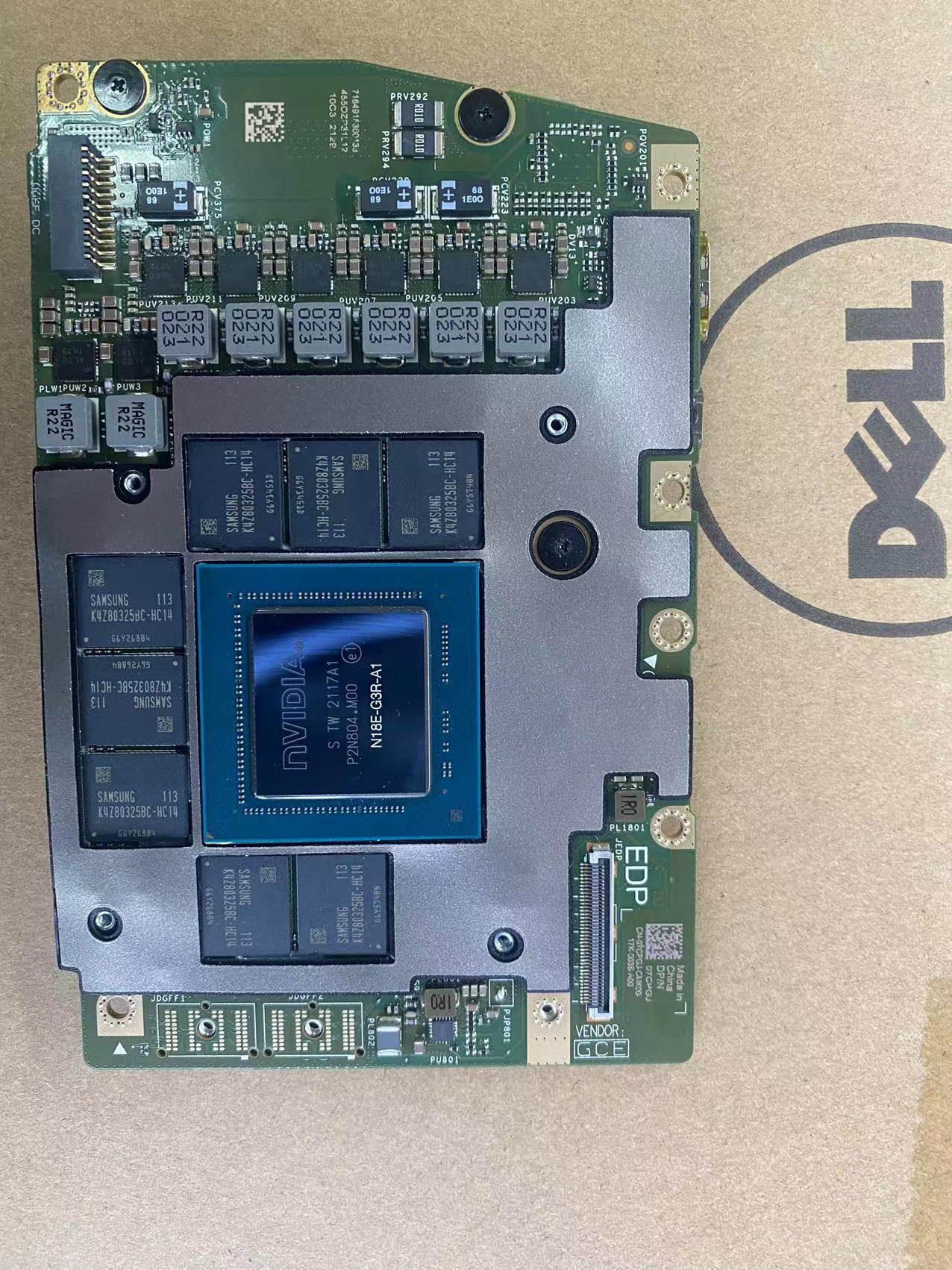 ALIENWARE外星人AREA-51M R2 RTX 2080S 全新显卡 交换 单购 升级