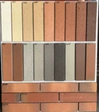 Внешняя настенная плитка плитка сплит -кирпичная вилла на открытом воздухе сельский культурный камень -Телевая культура кирпич кирпич красный кирпичный балкон Фошан новые продукты