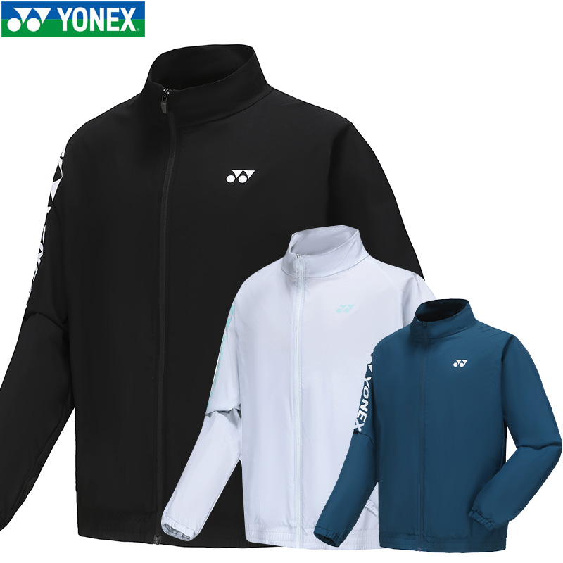 新款YONEX尤尼克斯YY羽毛球服秋冬外套运动衣服男女款150014BCR