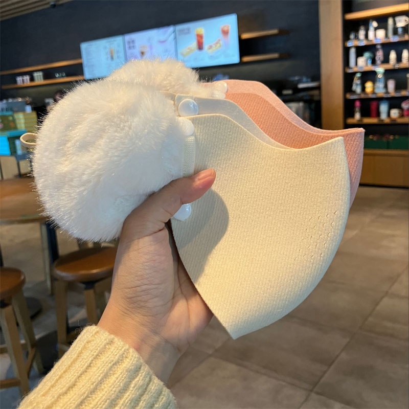 保暖耳罩口罩女冬季2025防风防寒